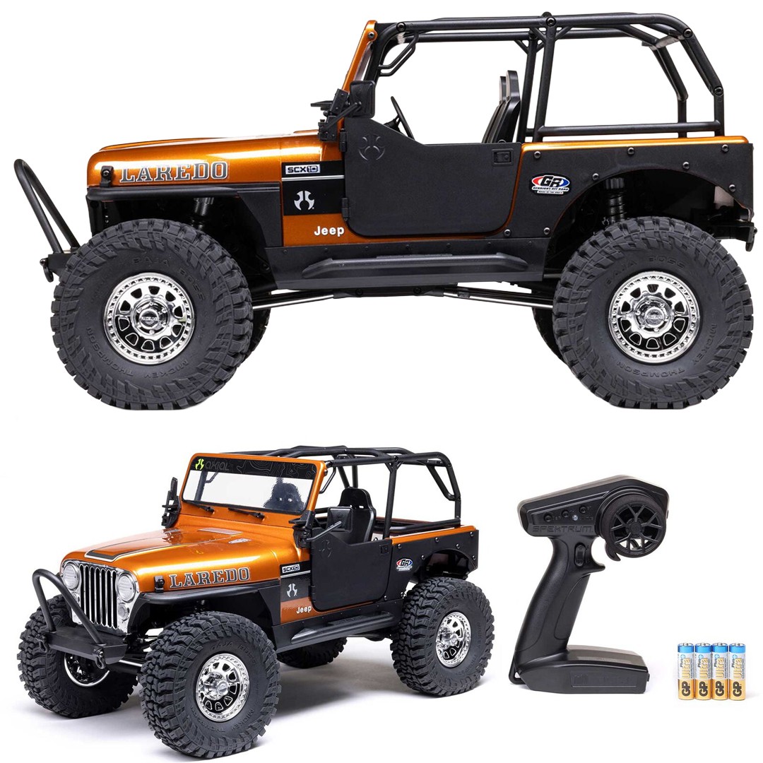 Axial AXI03008V2T2 1/10 Axial SCX10 III Jeep CJ-7 4X4 RTR Rock Crawler, Copper