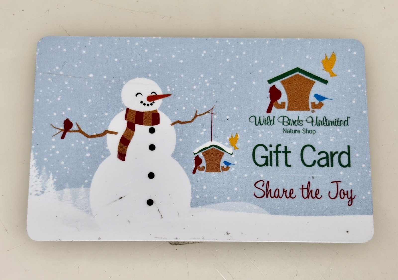 Wild Birds Unlimited Gift Card $50     -  32136
