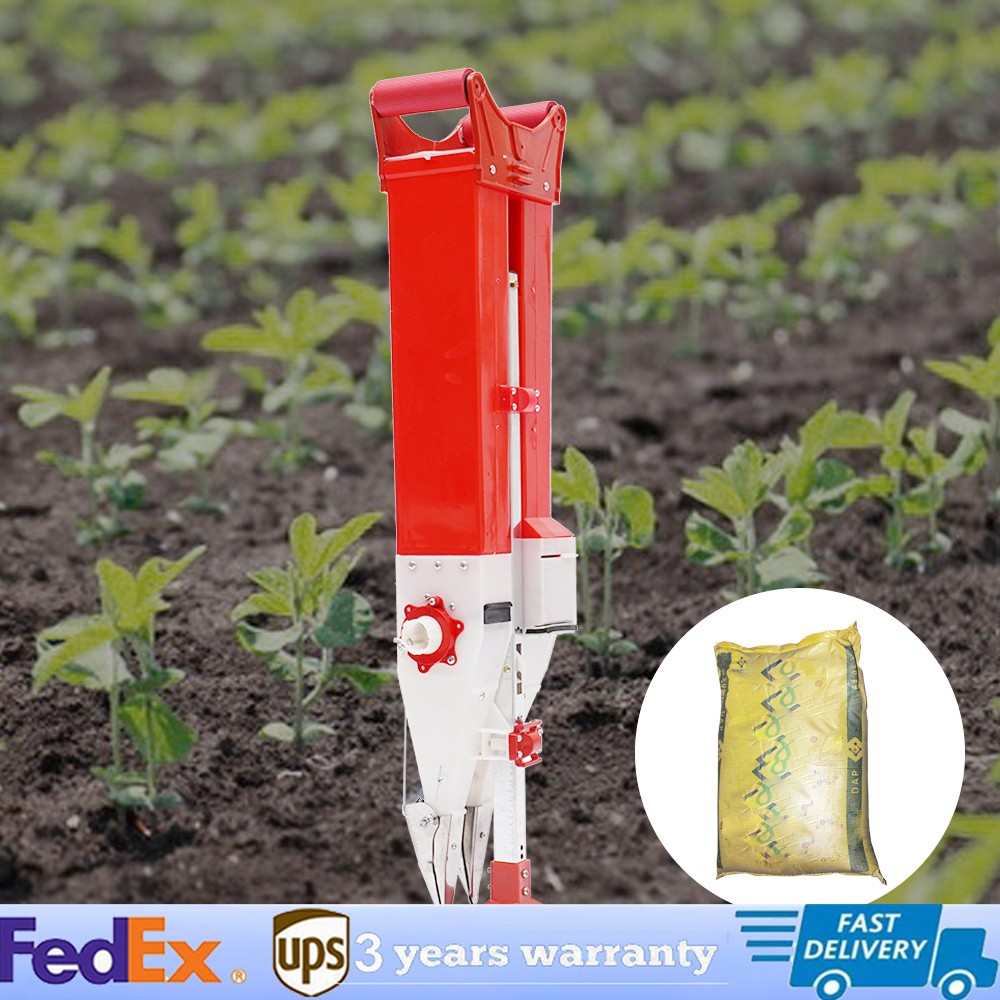 Handheld Manual Seed & Fertilizer Planter For Corn Peanut Soybean