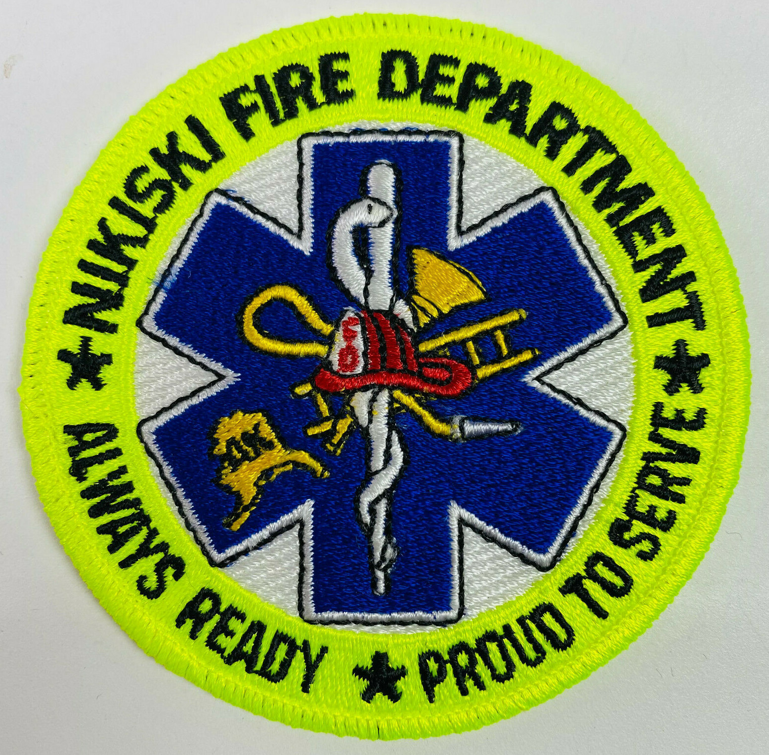 Nikiski Fire Alaska AK 3" Patch J10