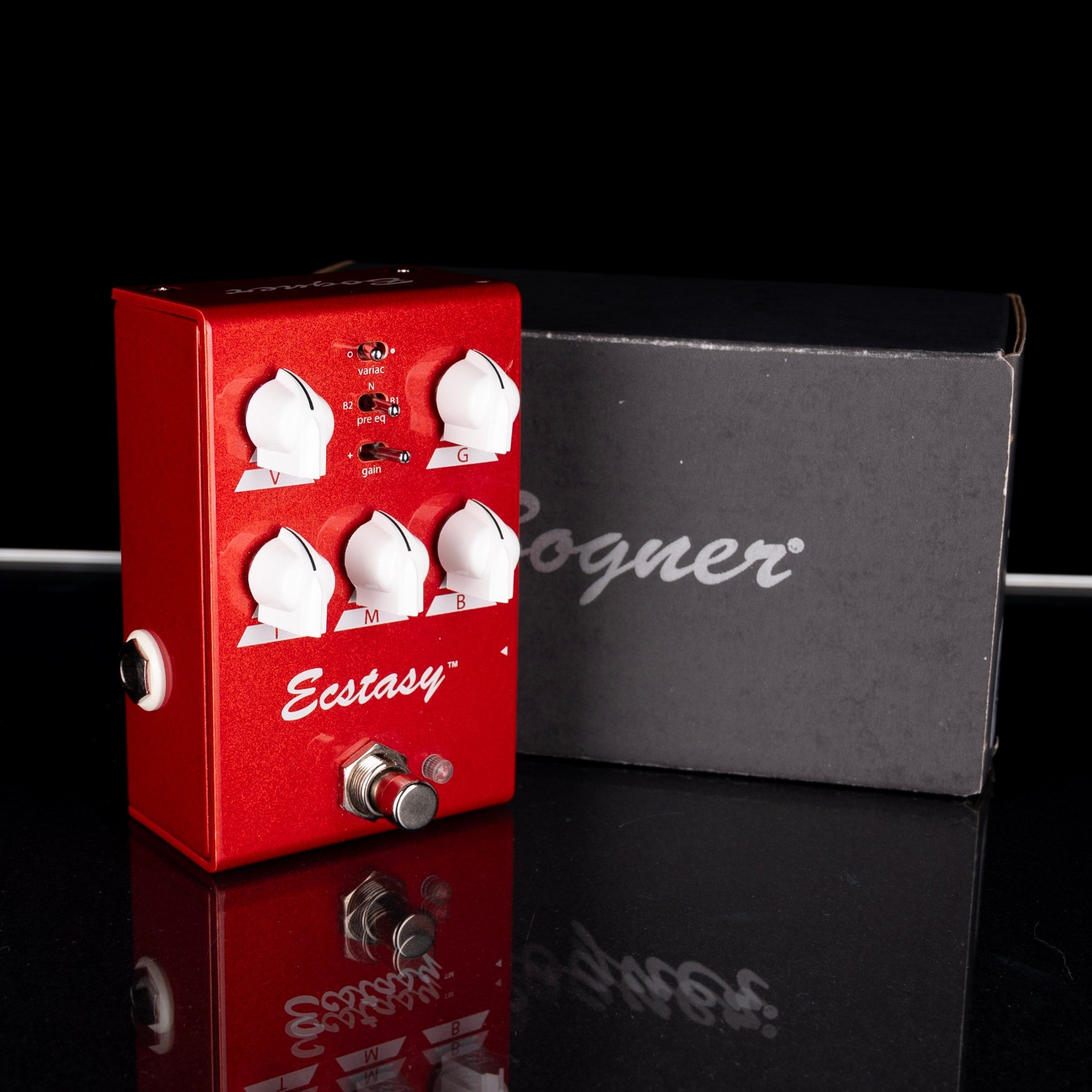 Used Bogner Ecstasy Red Mini Overdrive with Box - 2