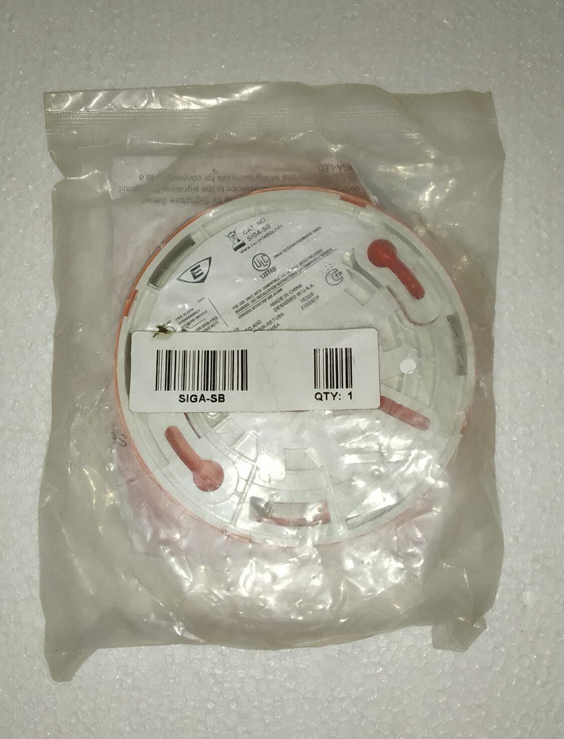 LOT OF 26 PC. EDWARDS EST SIGA-SB  AUTOMATIC FIRE DETECTOR BASE