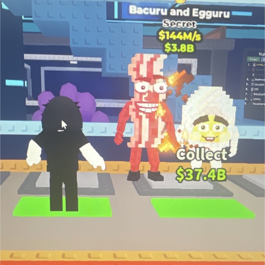 Bacuru and Egguru Secret Virtual Collectible Game Item/Asset $144M/s $3.8B