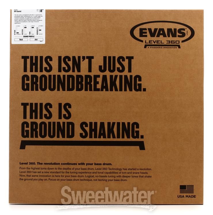 Evans UV1 Series Drumhead - 18" - Coated