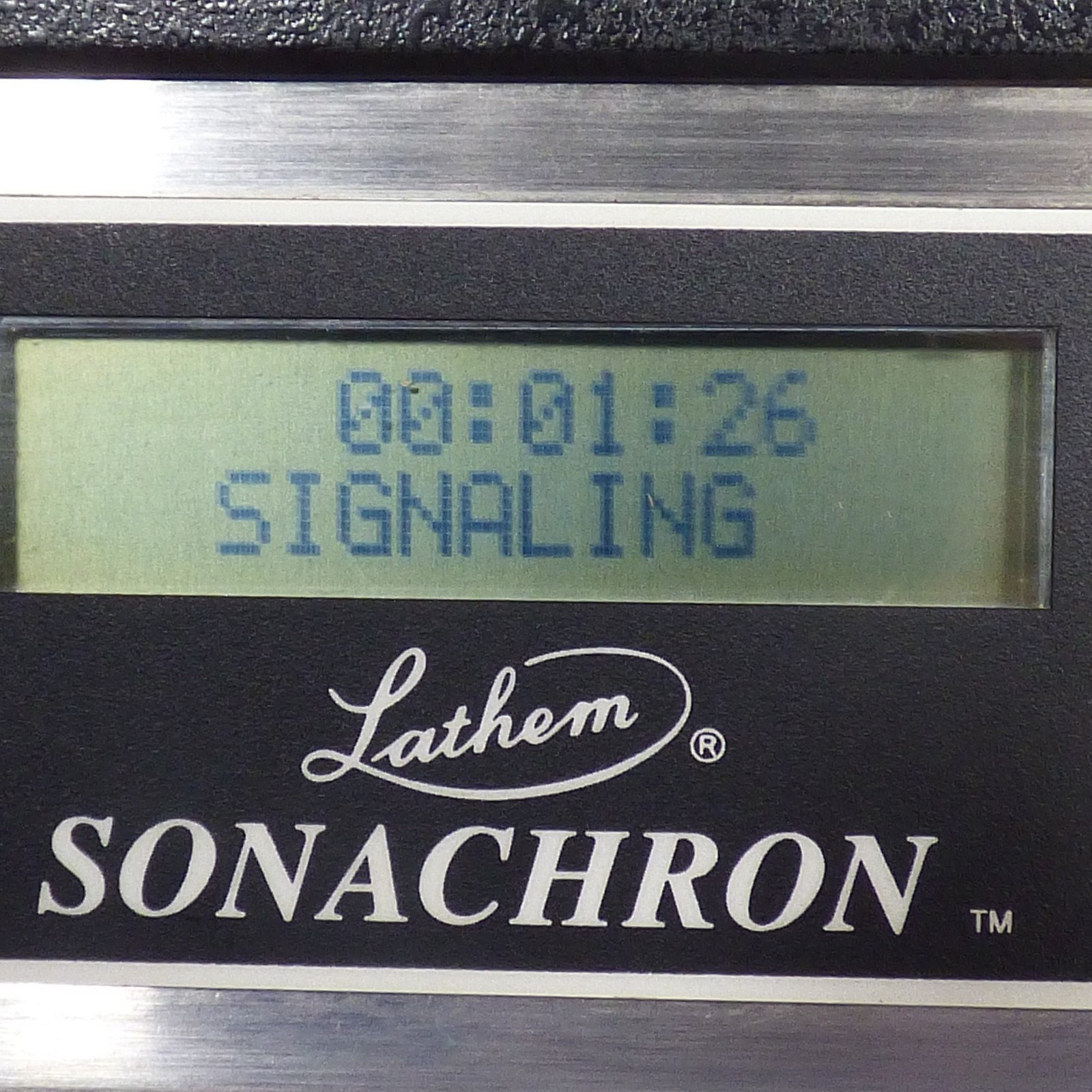 Lathem Sonachron powers on clean condition untested