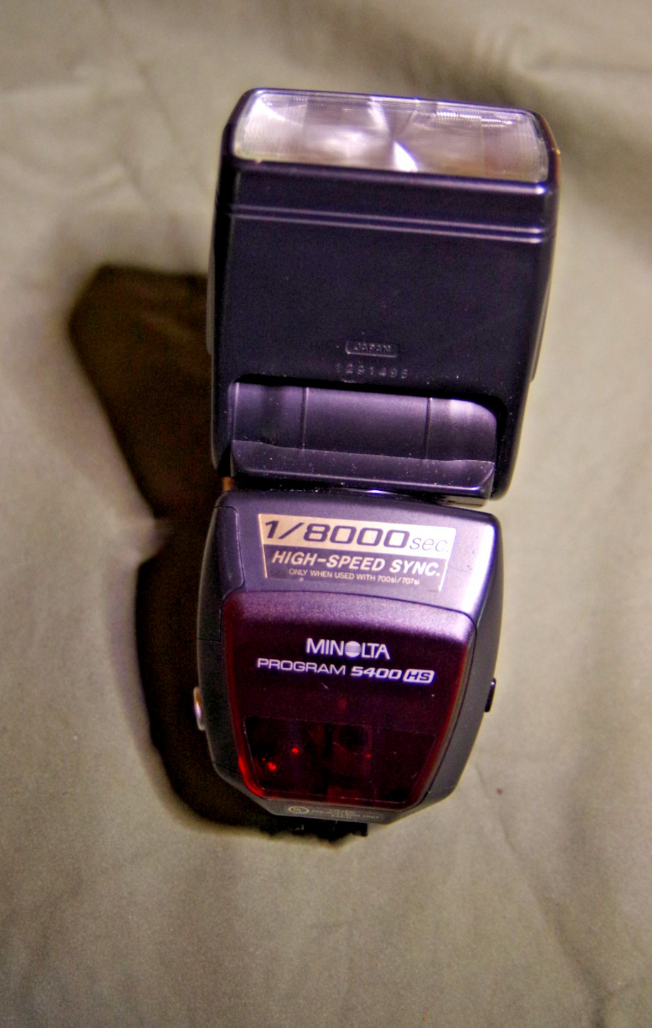 Minolta 5400HS Shoe Mount Flash for Konica Minolta, Includes Original Box