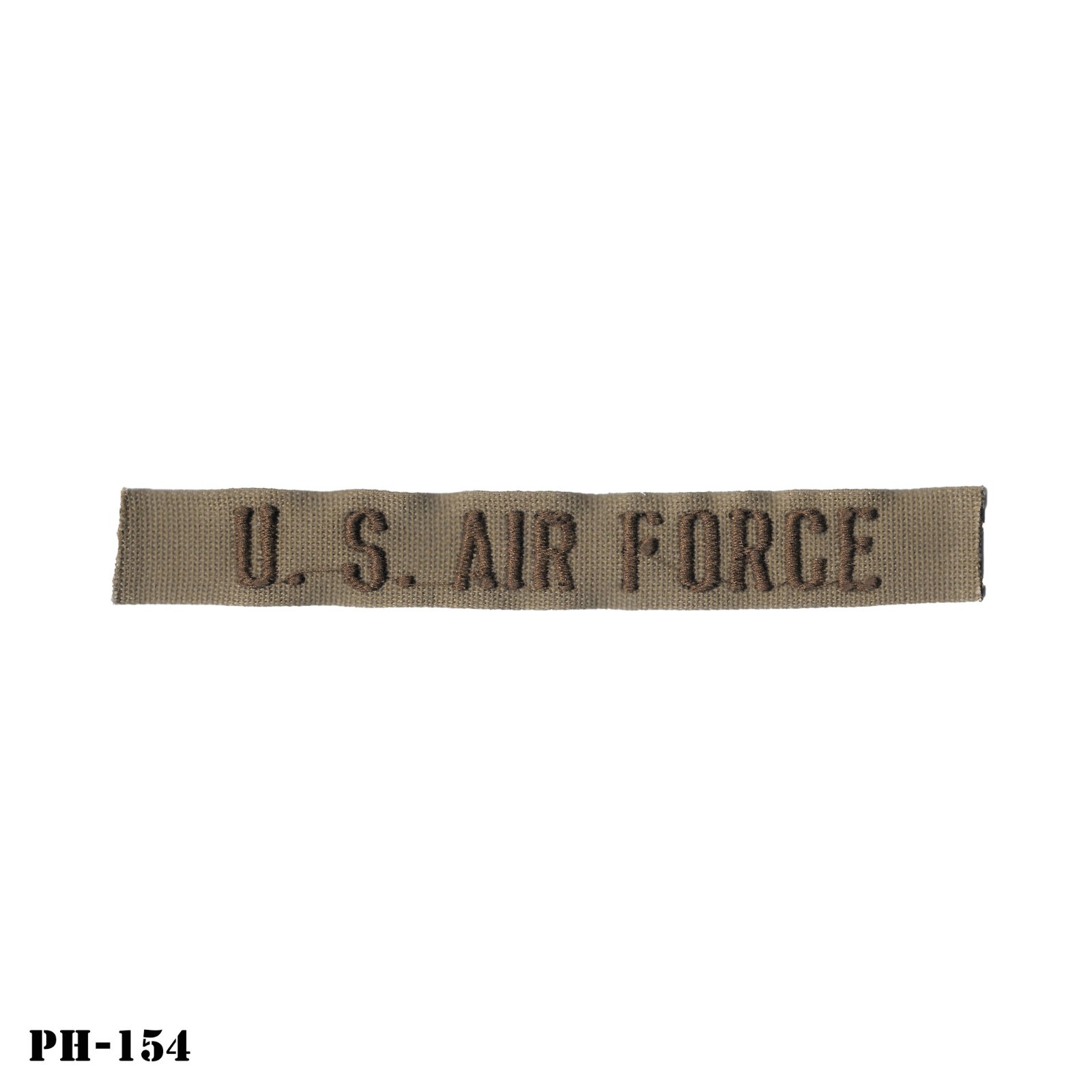 "U.S. AIR FORCE" Desert Embroidered Tape Patch ~ BDU Distinctive Insignia ~ NEW