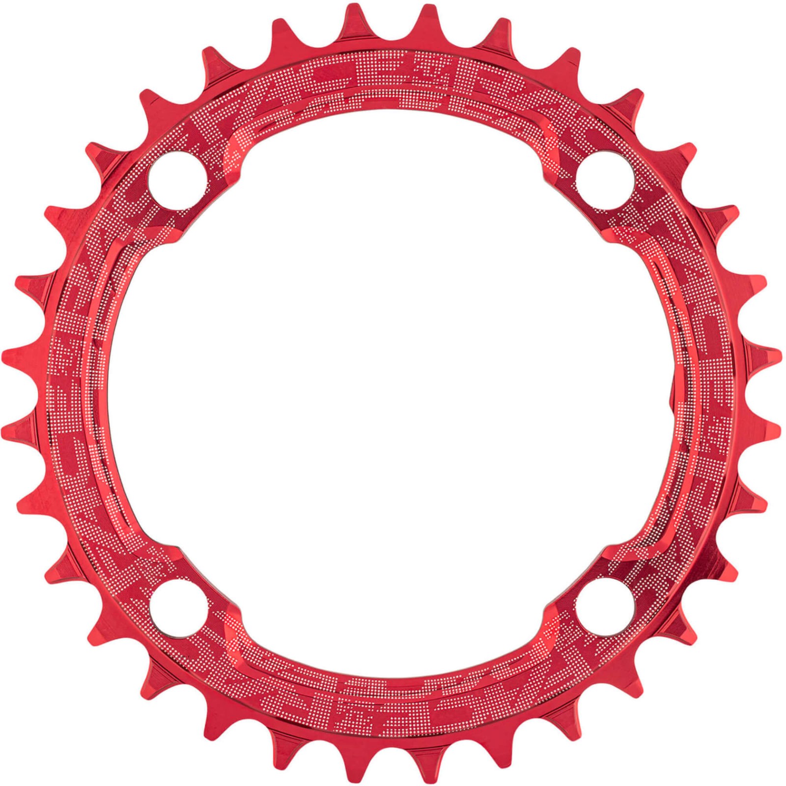 Race Face Narrow/Wide Single Chainring Red 30T