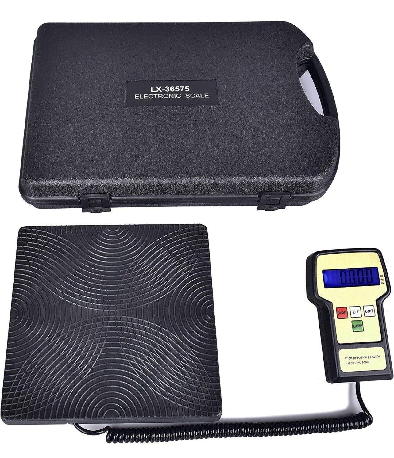 220lbs Digital Electronic Refrigerant Charging Weight Scale for HVAC Portable