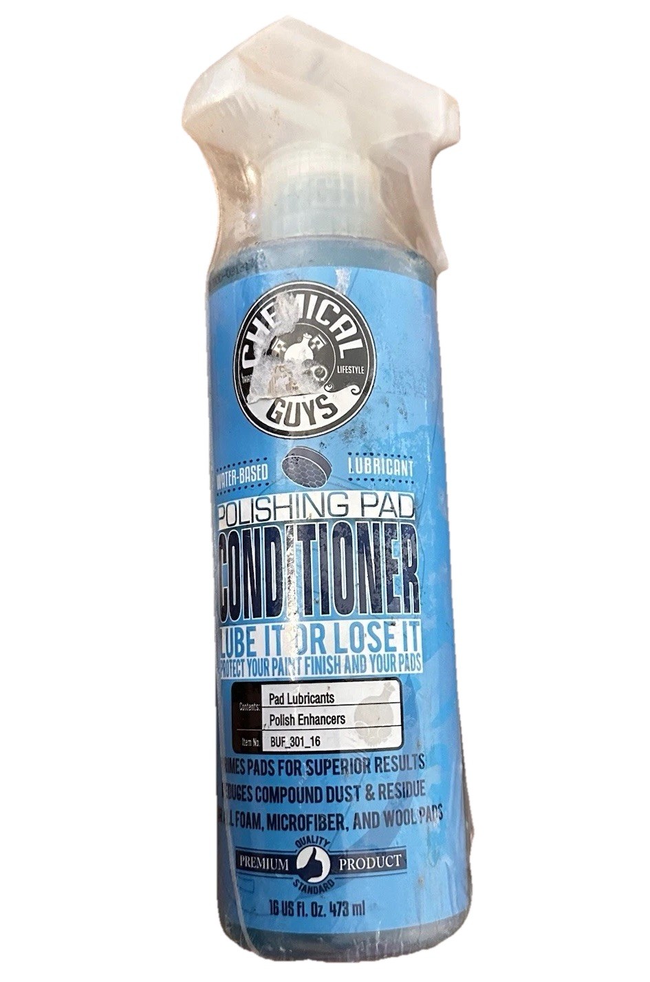 Chemical Guys BUF30116 -Polishing & Buffing Pad Conditioner 16 oz NEW Sealed