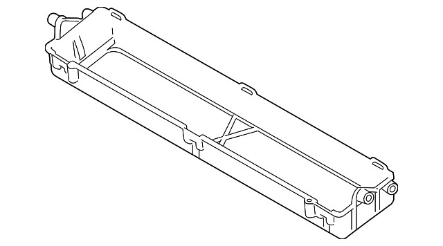 Genuine BMW Auxiliary Radiator Frame 17-11-7-589-471