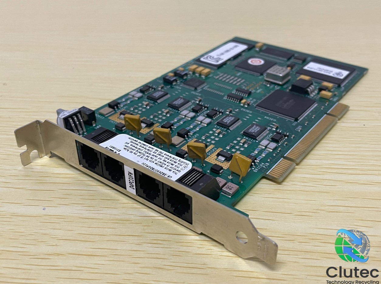 Dialogic Corp GM920589 PCI 4-Port Interface Controller Card D4PCIUFW