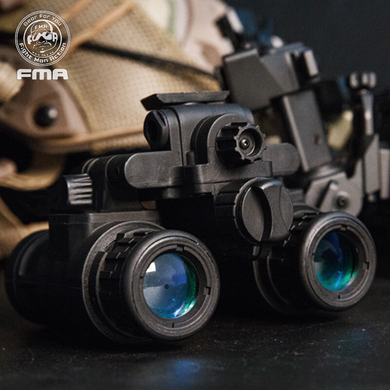 FMA soft air gun binoculars helmet NVG PVS31 simulator with light tactical