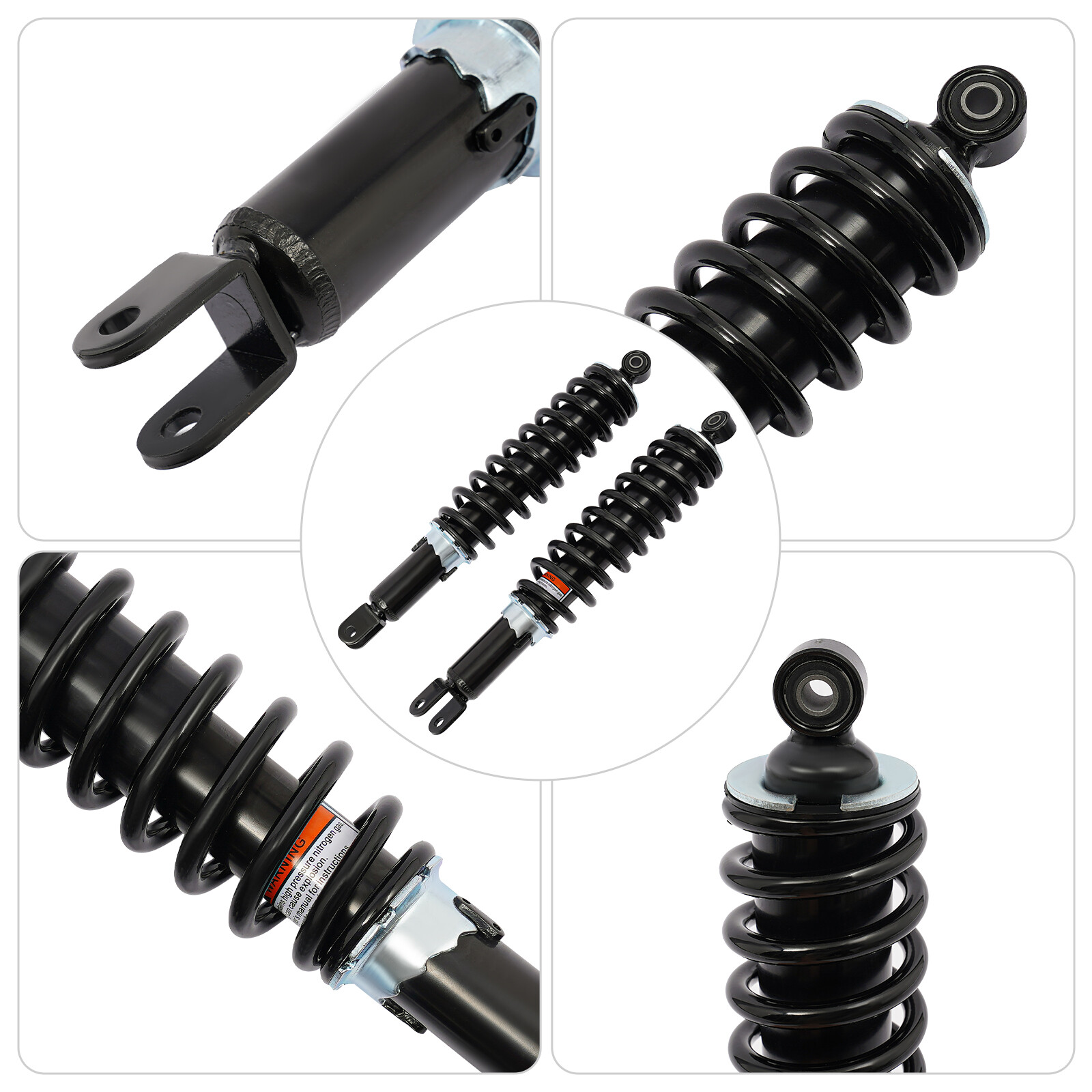 1 Pair Left & Right Side Front Shocks Absorbers For Honda Rincon 650 Rincon 680