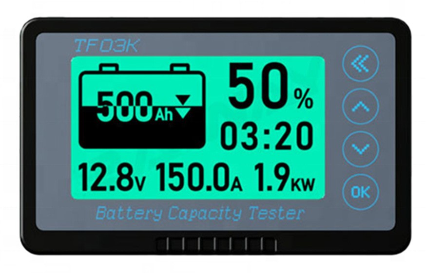 120V 500A Battery Tester Monitor Lithium Sealed Gel Flooded Batteries Indicator