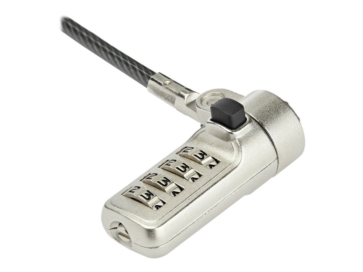 StarTechcom Laptop Combination Lock 4 Digit Security Cable for