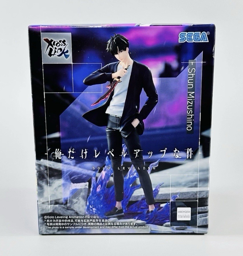 Solo Leveling XrossLink Figure Sung Jinwoo SEGA New In Box - US SELLER