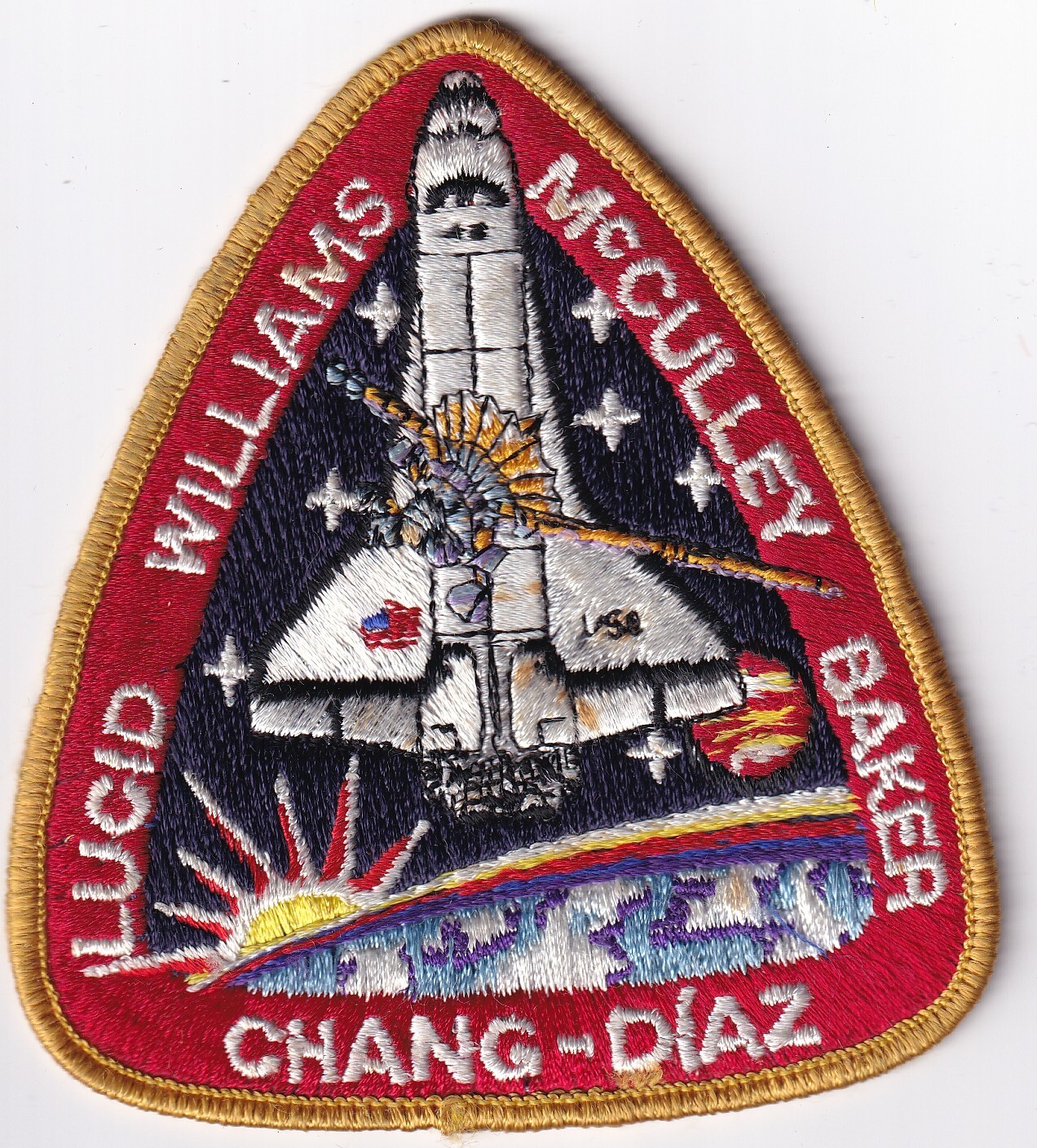 NASA Space Shuttle Atlantis Mission patch STS-34 Galileo crew patch