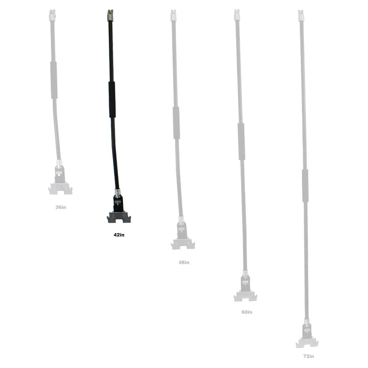 Columbia Drywall 42" 180-Grip Bent Flat Box Handle - Full Range Braking *NEW*