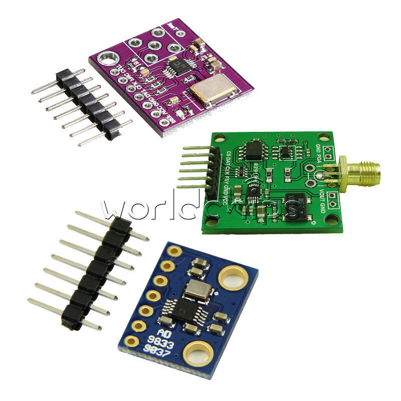 AD9833 DDS Signal Generator Module Microprocessors Sine Square Wave  Monitor
