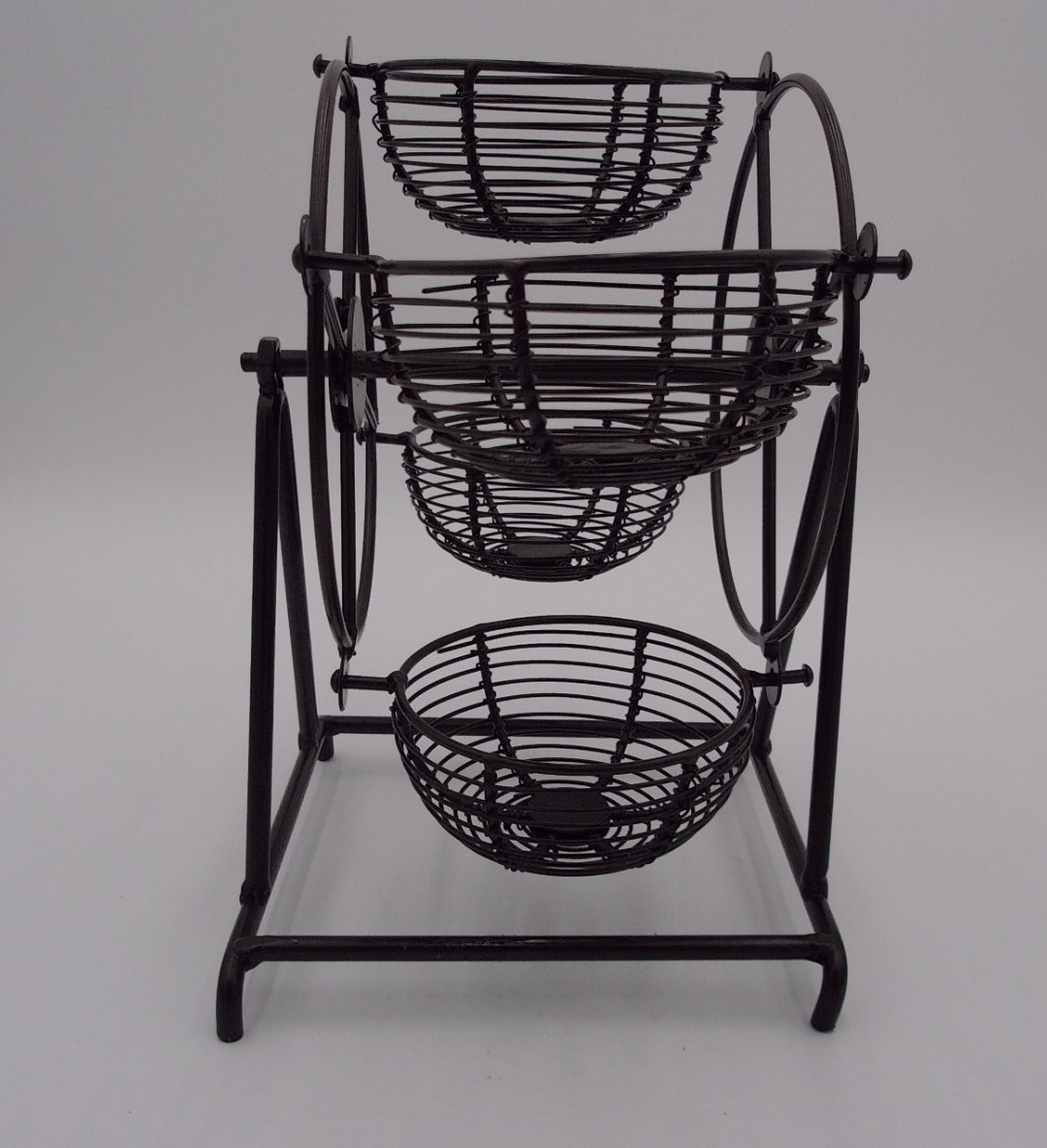 Wire Basket Carousel