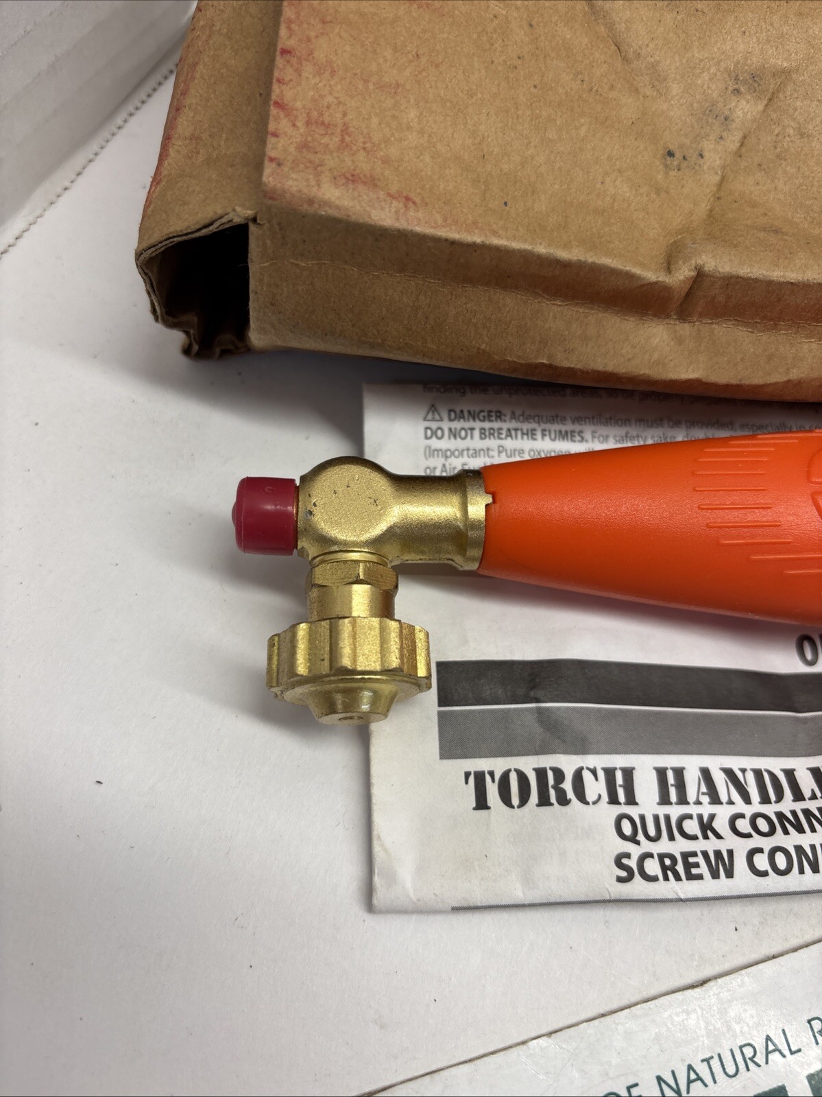 UNIWELD TH6 TORCH HANDLE QUICK & SCREW CONNECTIONS