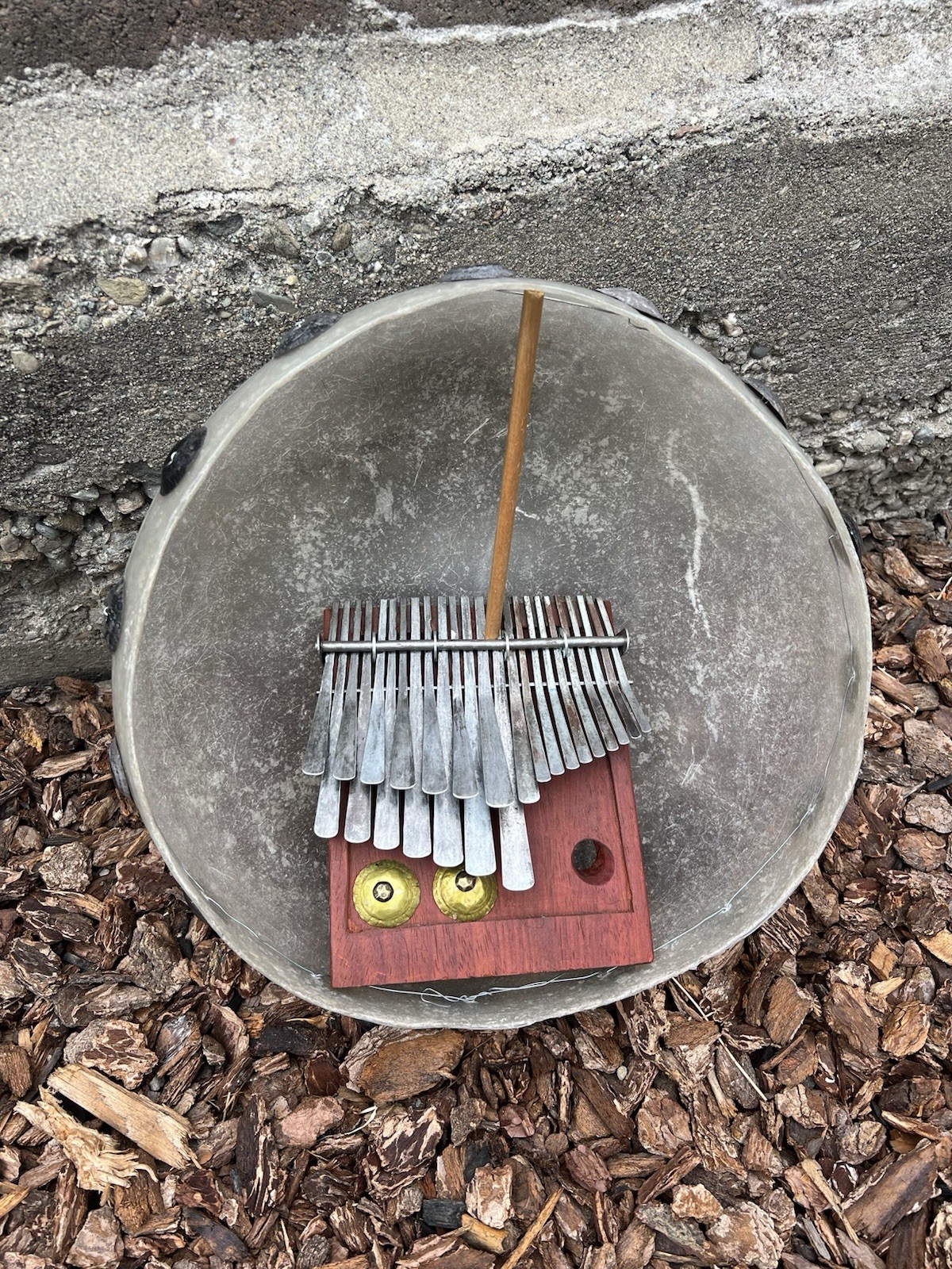 15 inch maDEZE resonator for Mbira dzavadzimu