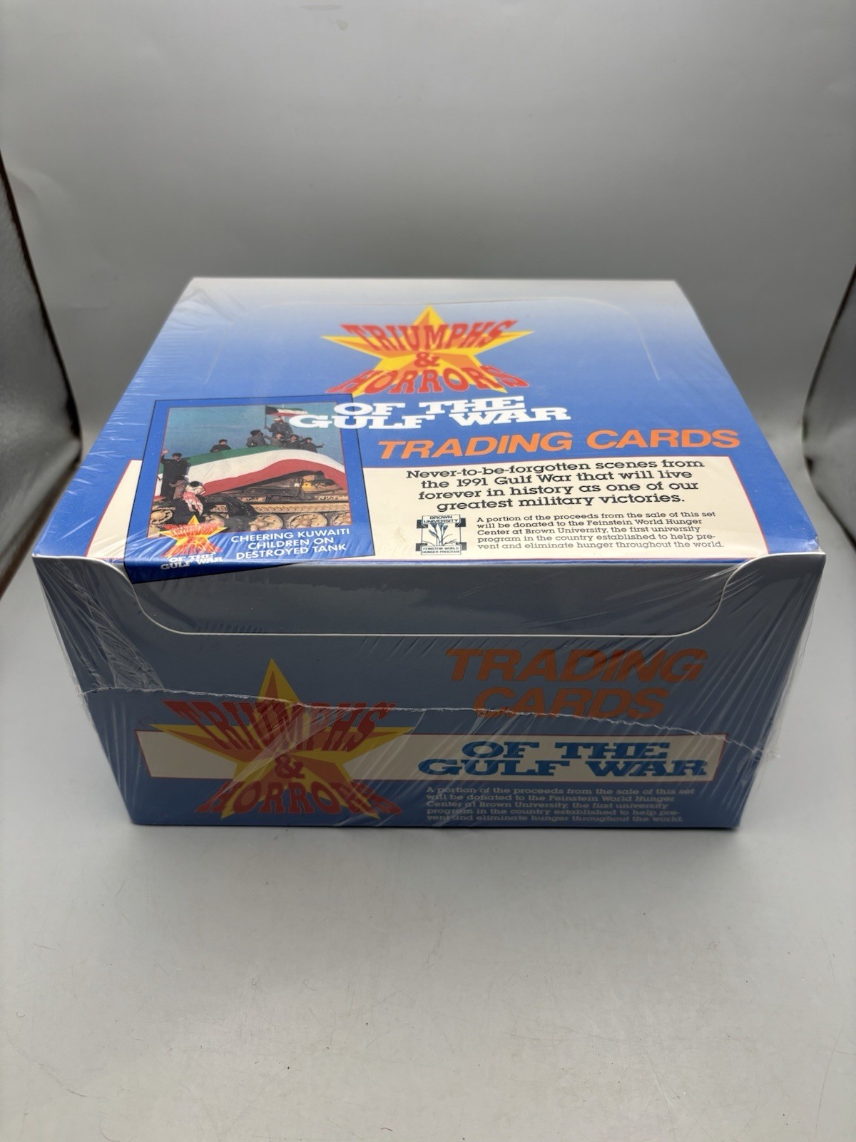1991 Triumphs and Horrors of the Gulf War Trading Cards Factory set/sealed