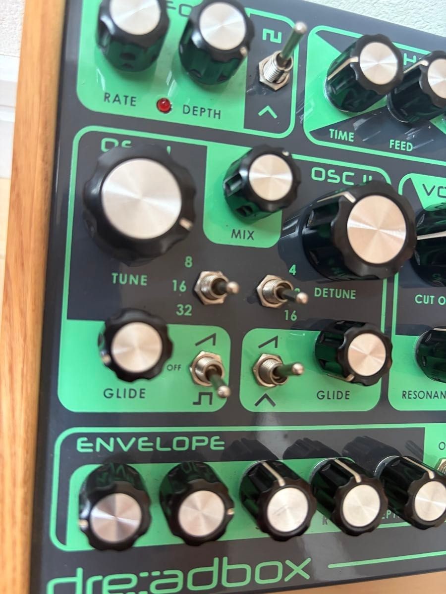 Dreadbox Erebus V2 Original Semi-Modular Analog Synth Wood Sides from Japan