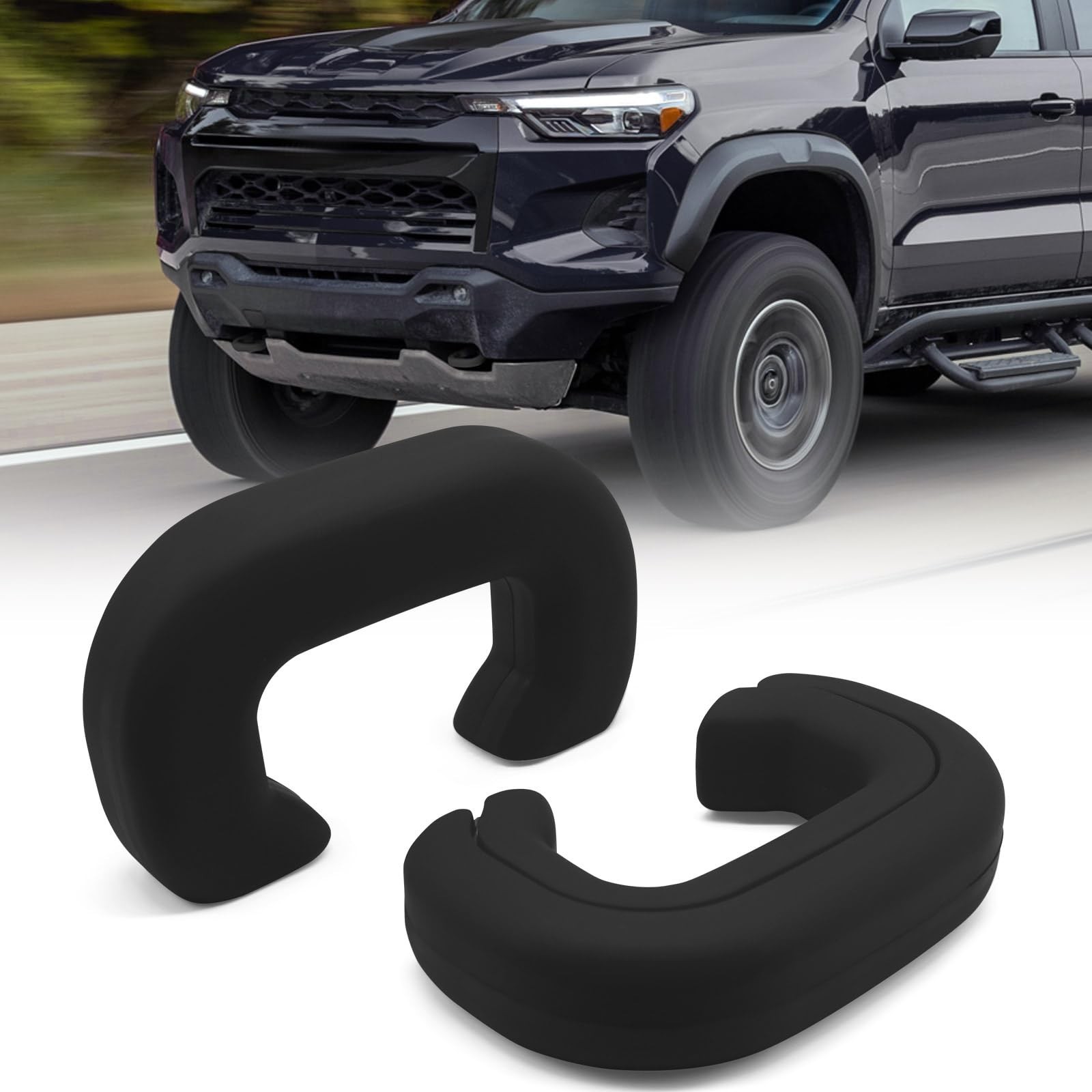 TOPUS Tow Hook Covers for Chevy Colorado Z71 ZR2 & GMC Canyon 2023 2024 2025 ...