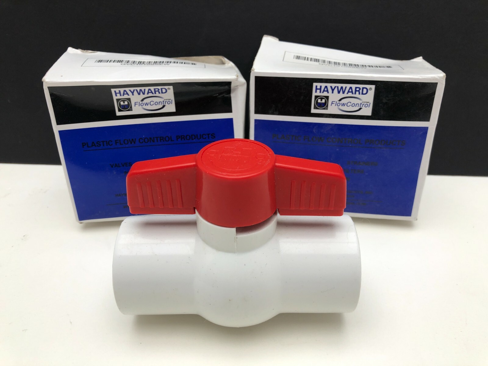 2 Genuine Hayward Pool PVC 1" compact Ball Valves SOC EPDM TPV QVC1010SSEW