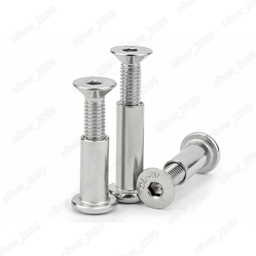304 Stainless Steel Hex Socket Countersunk Screw With Hex Socket Rivet Nut M6 M8