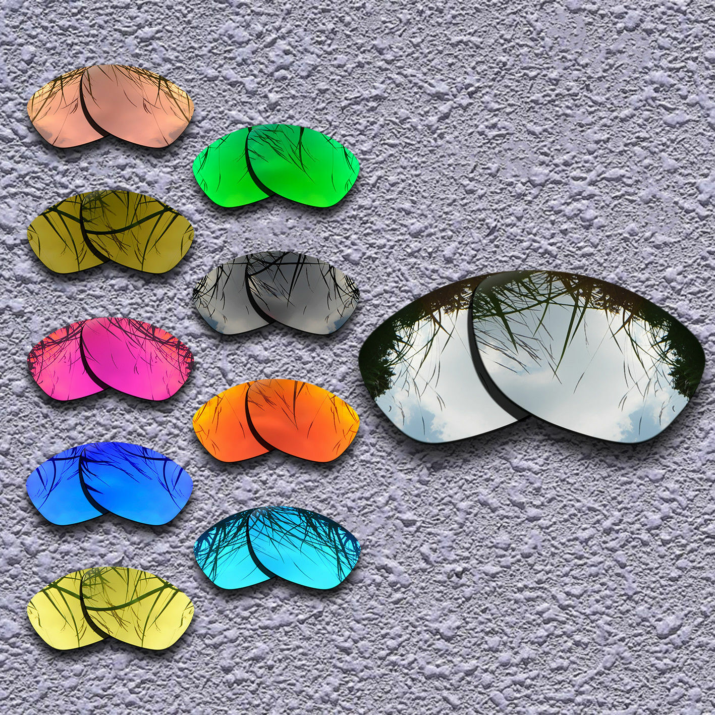 Replacement Lenses for-Smith Toaster Sunglasses-Multiple Options Polarized