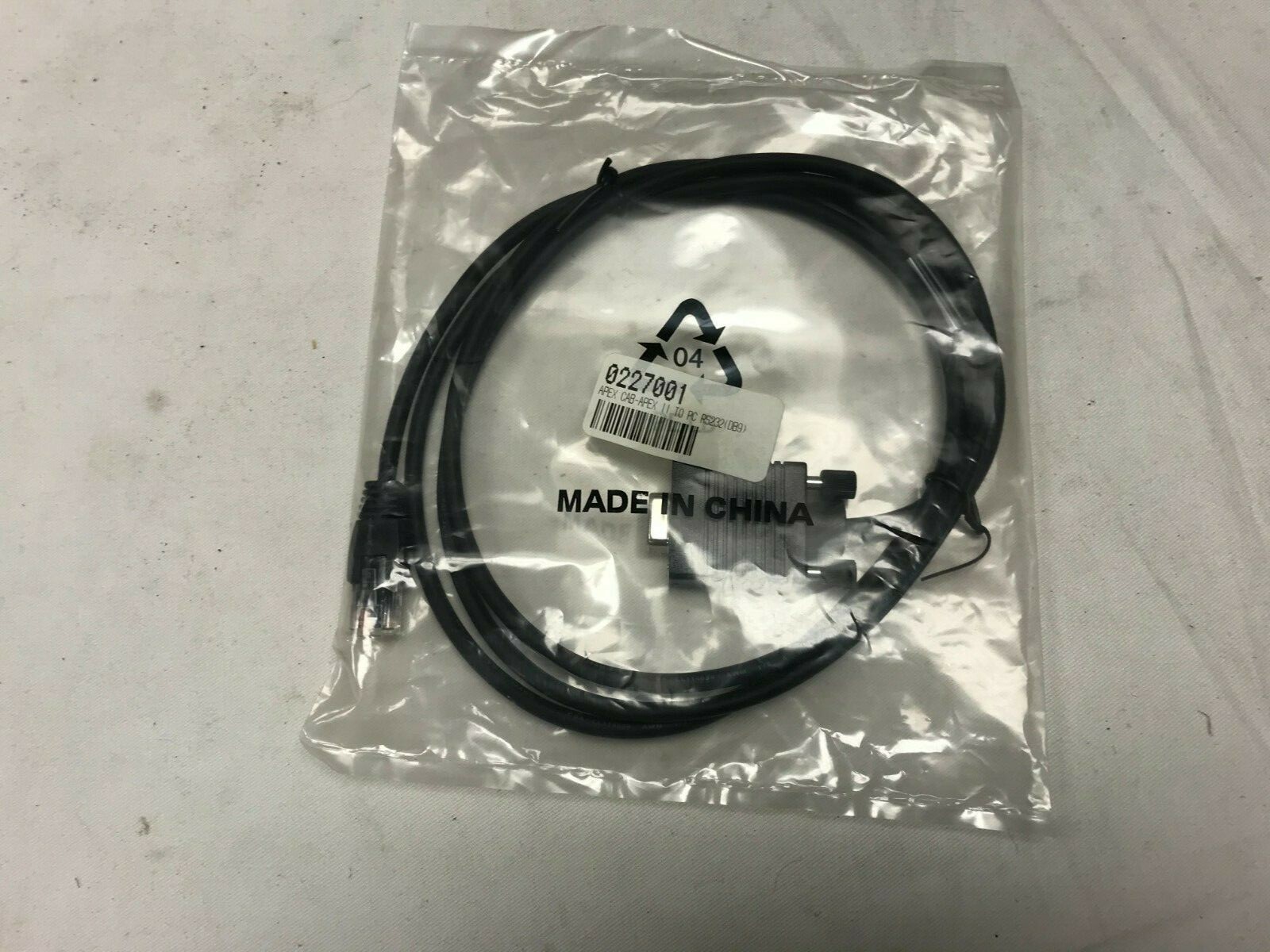 0227001 COMPSEE, CABLE, APEXII COMMUNICATION CABLE RJ45 TO 9, NEW