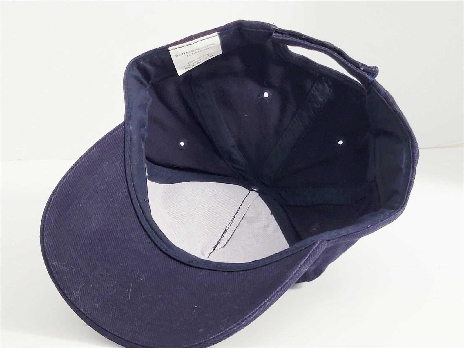 FDNY Fire Department City of New York Blue Ball Cap Hat Embroidered Adjustable