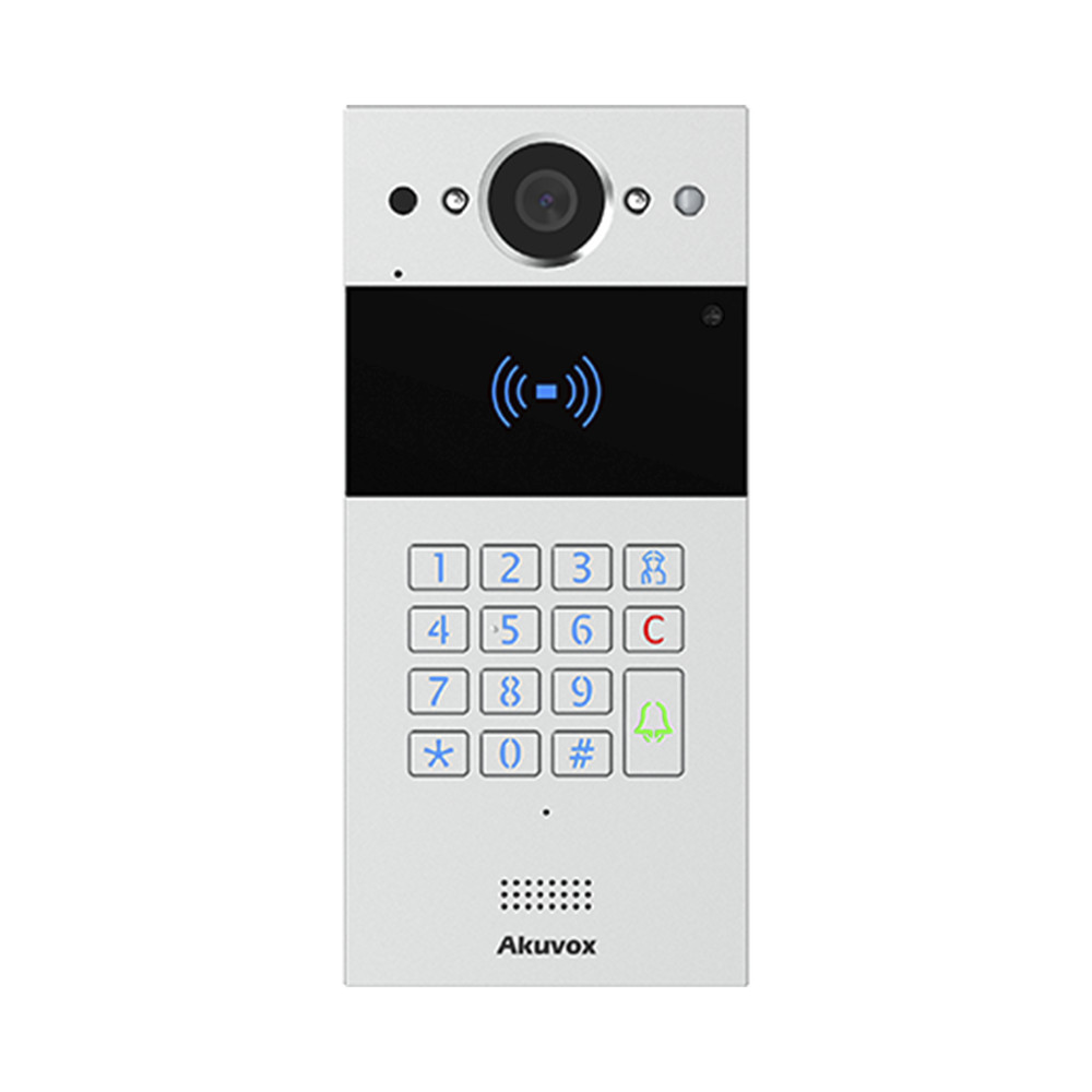 Akuvox R20K V3.0 Video Doorphone Keypad Palm Size SIP IP65 PoE