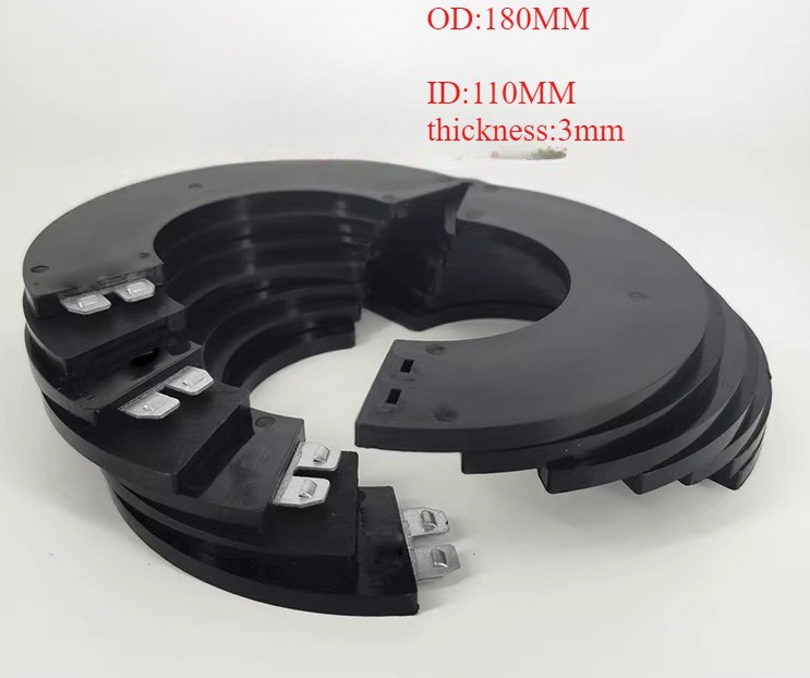 10PCs  110MM Excavator Skid Steer Bucket Pin Shim Kit Detachable 3mm Thickness