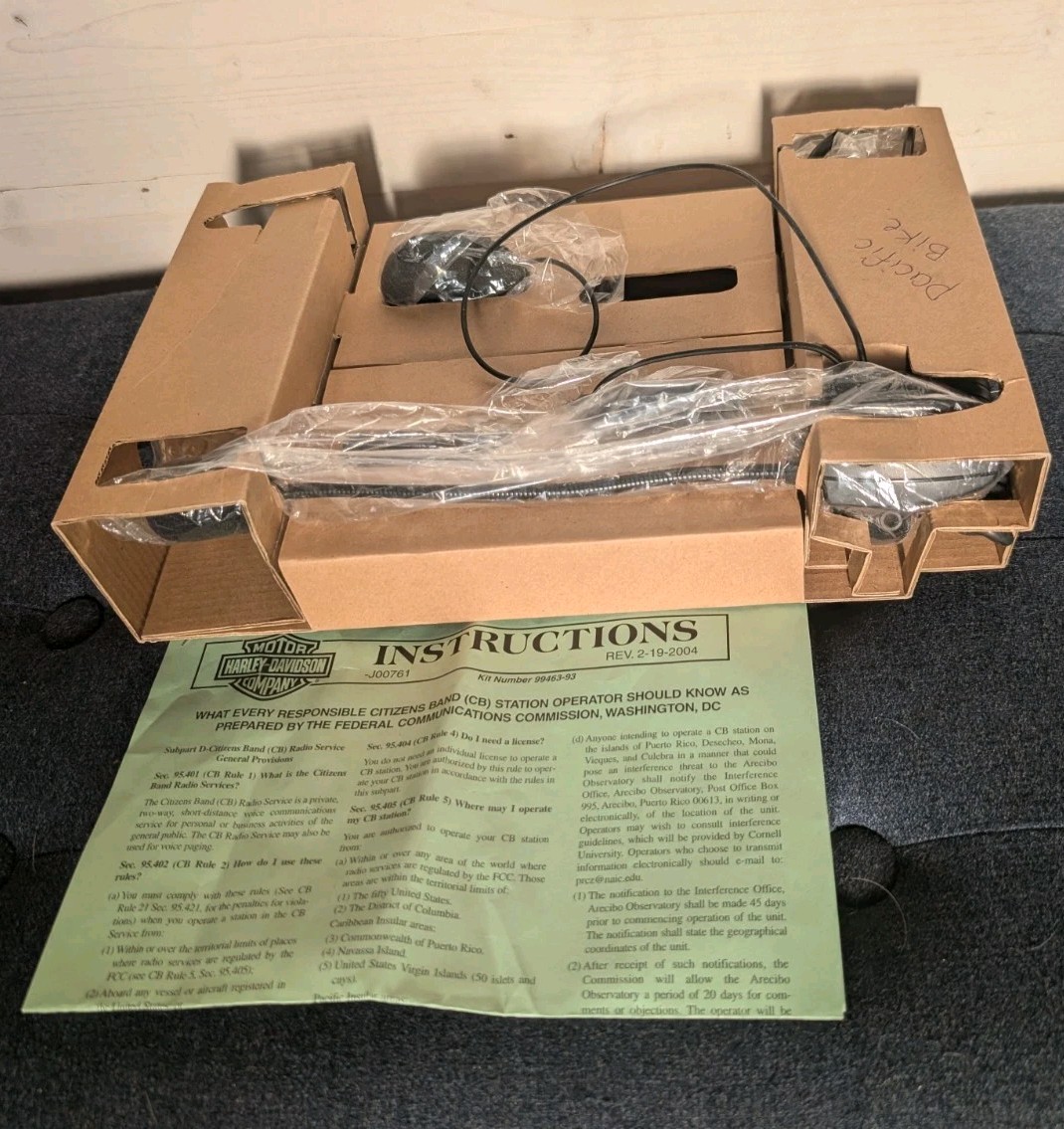 HARLEY DAVIDSON PREMIUM STEREO HELMET HEADSET KIT 77147-98A