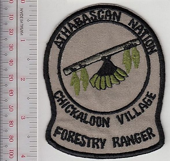 GAmerican Indian Forest Ranger Alaska Athabascan Nation Chickaloon NO TARIFF