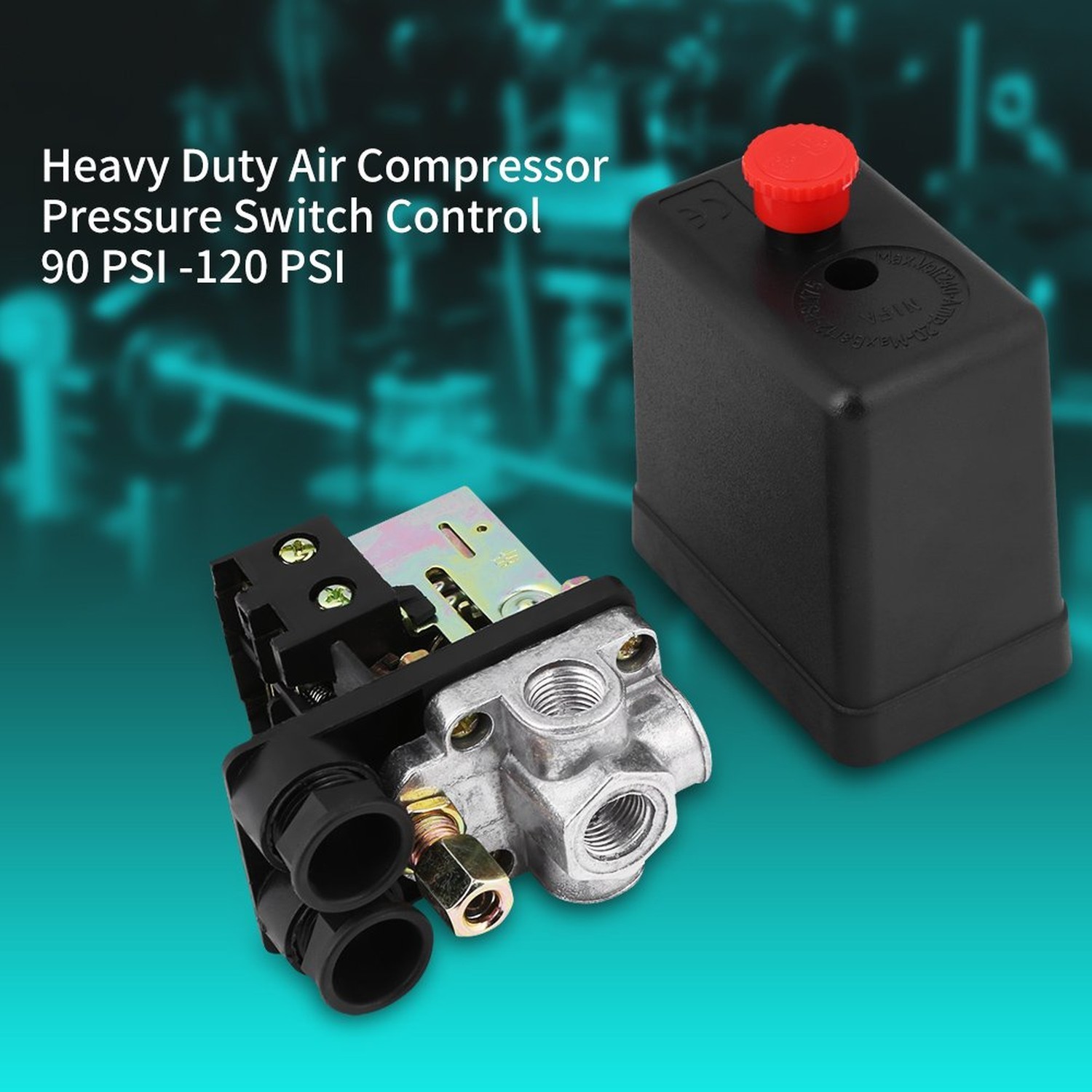Air Compressor Switch Control, Central Pneumatic Air Compressor Pressure Swit...
