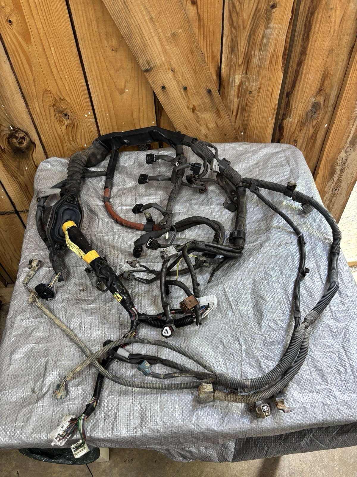 2003 TOYOTA TACOMA 3RZ 2.7 ENGINE MOTOR WIRE WIRING HARNESS MANUAL TRANS 4X4
