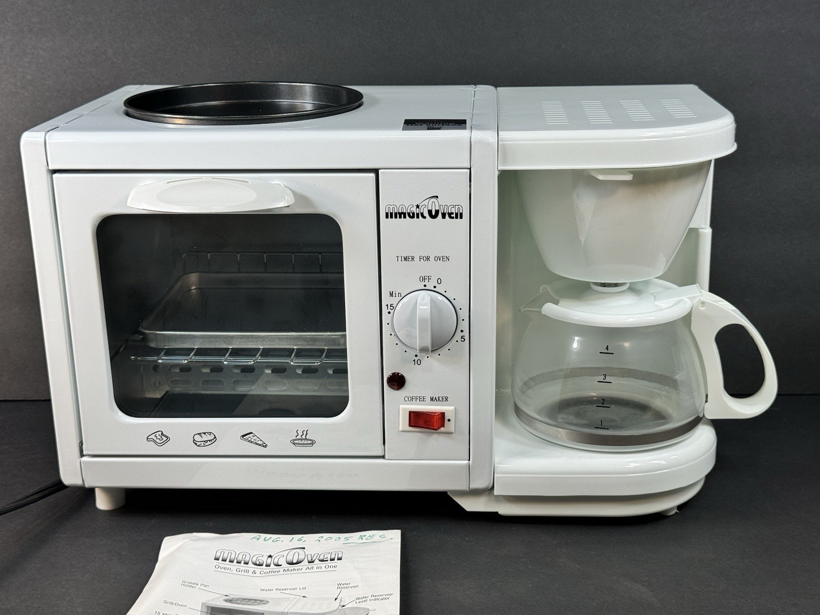 MAGIC OVEN Oven Grill Coffee Maker All In One