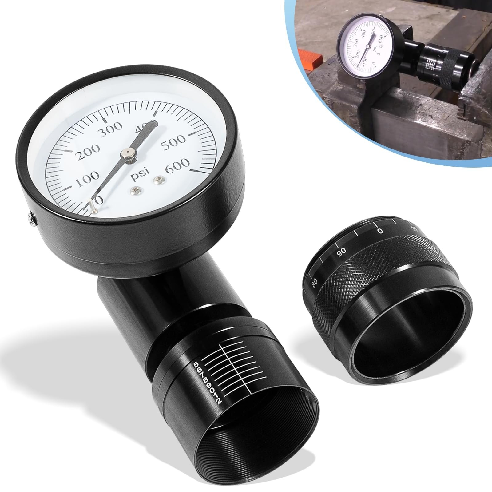 66841 Mini Valve Spring Tester and Measuring Combo with Micrometer Engine Val...