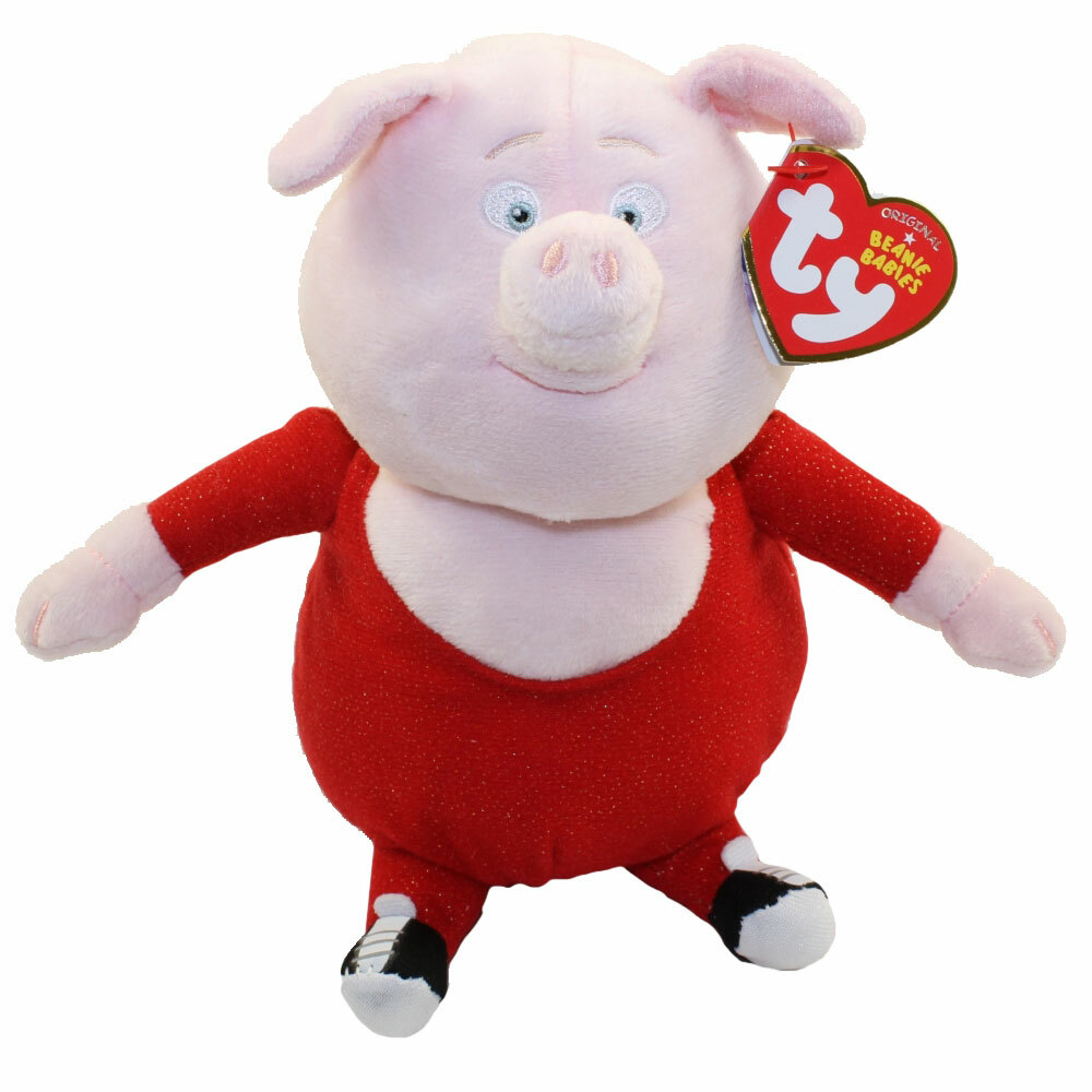 Ty Beanie Gunter the Pig (Movie - Sing) New 7" 18cm New MWMT +1 free Ty card