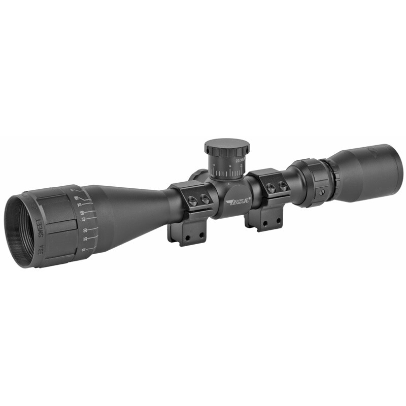BSA Sweet 22 Rimfire Scope 4-12X40mm 1" tube 30/30 Duplex 22LR  22-412X40AOWRTB