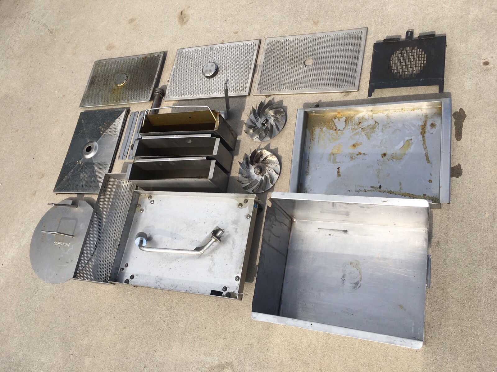 Rare Original Henny Penny Giles Pressure Fryer Assorted Parts