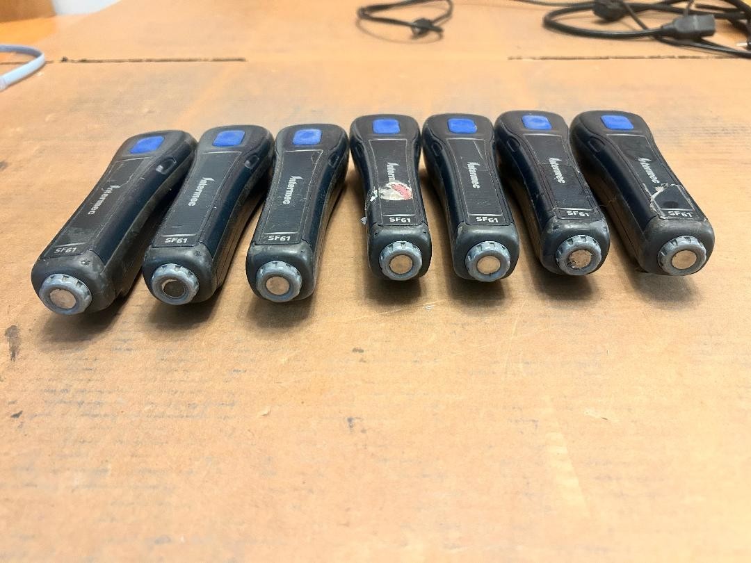 Qty.7 Intermec Bluetooth Barcode Scanner 1016SP01B