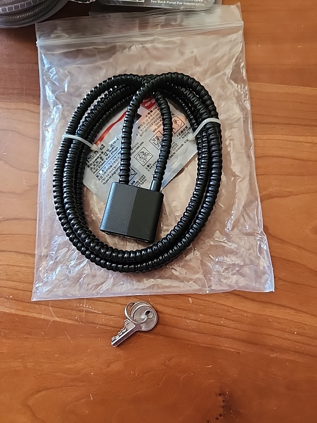 LOT OF TWO (2) REGAL R15LC CABLE GUN LOCKS  2 KEYS NEW