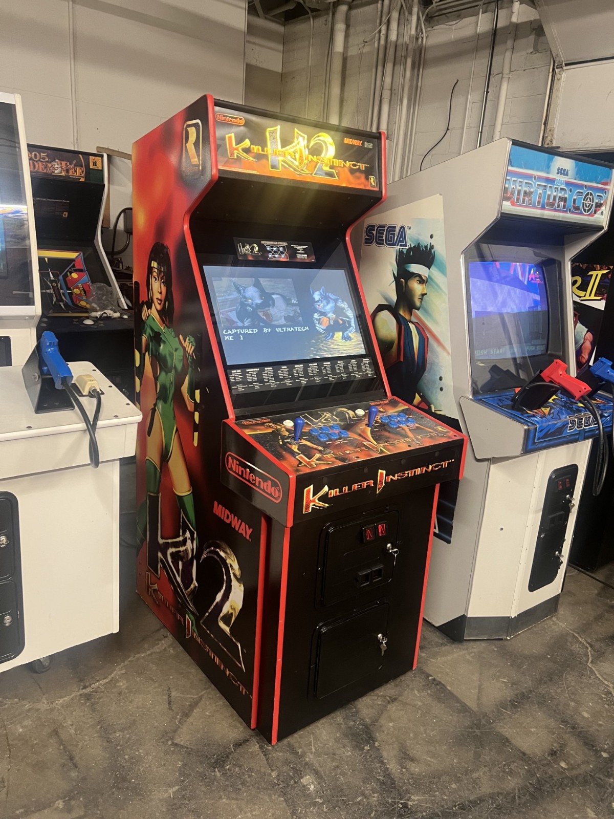 KILLER INSTINCT II ARCADE MACHINE by MIDWAY 1996 (Excellent Condition)