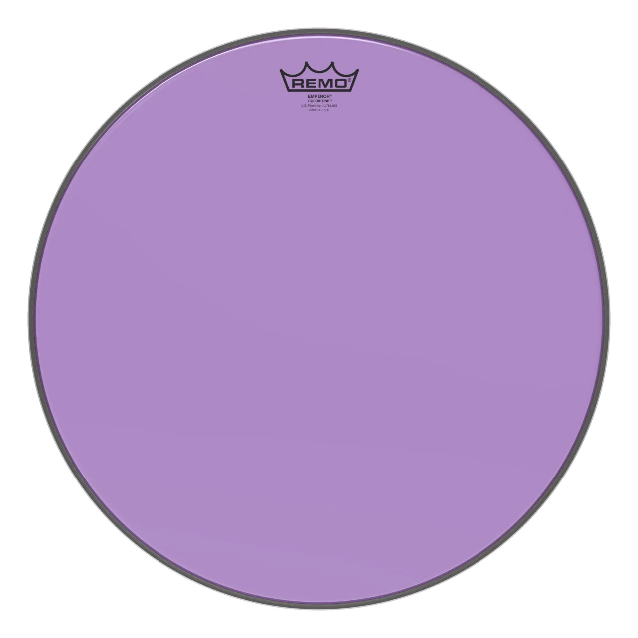 Remo Ambassador Colortone Purple Drumhead, 18"